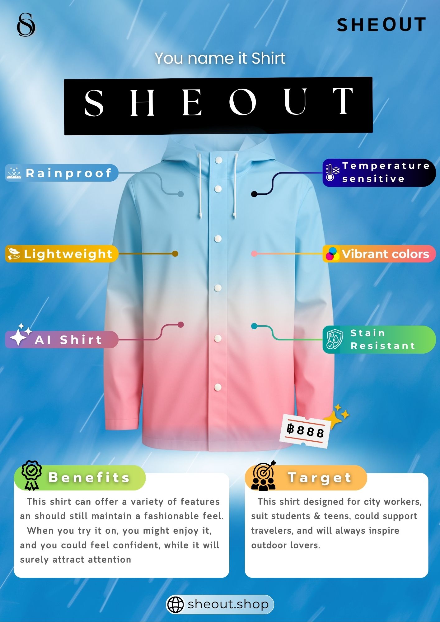 SHEOUT Product Details